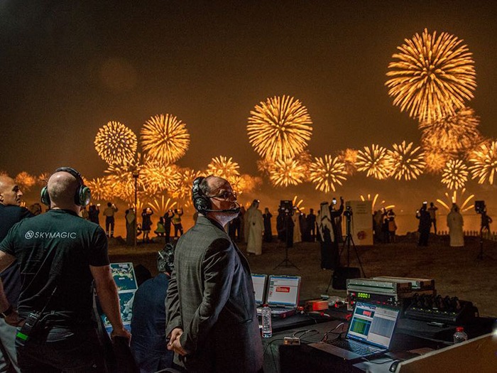 Delta Sound and Fireworks by Grucci Break Two More World Records TPIMEA