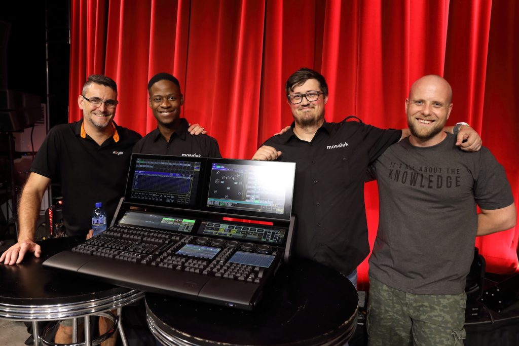 Mosaïek Acquire the First grandMA3 in SA