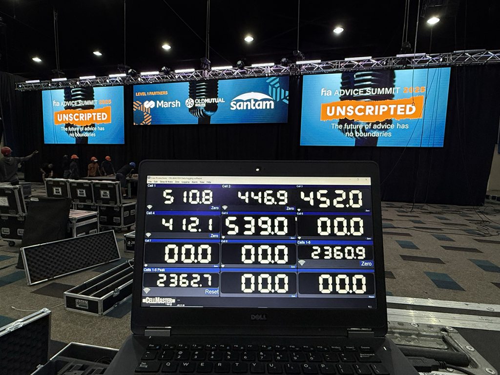 Core Productions invests in CHAINMASTER CELLMASTER Cape Town-based Core Productions invests in a CHAINMASTER CELLMASTER load cell monitoring solution, supplied by DWR Distribution.