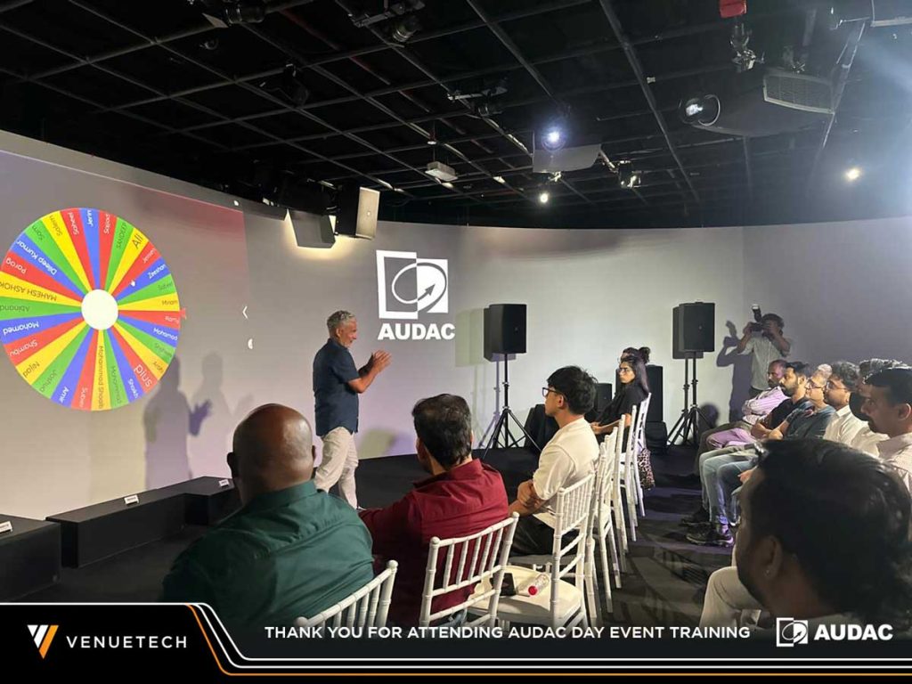 Venuetech hosts AUDAC Day 2026