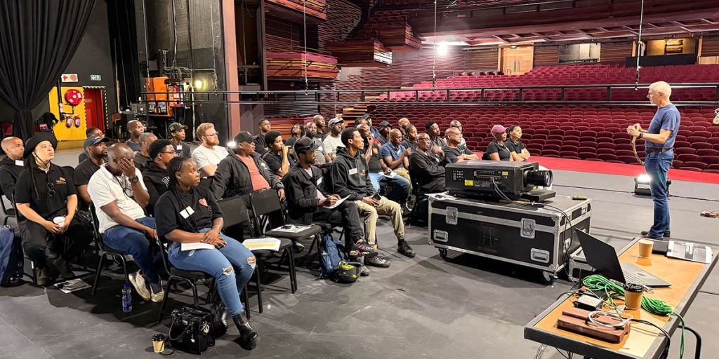 Basic theatre flyman training held in Johannesburg