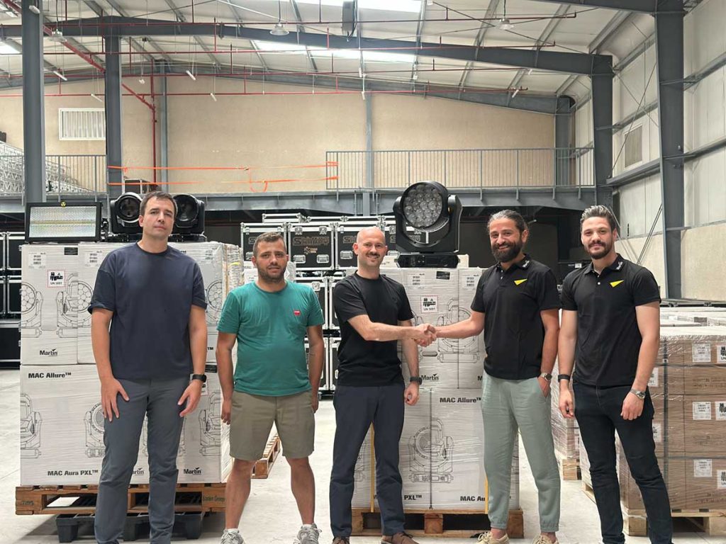 STARAS Electronic Equipment Rental makes major Martin Professional investment